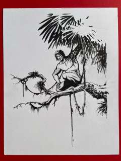 Minck Oosterveer - 1 Original drawing - Tarzan - Lord of the Jungle | Catawiki