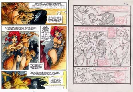 Azpiri, Alfonso - 1 Original preliminary page - Sally - Sally Gothic | Catawiki