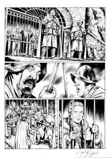 Gregorini, Gianluigi - 2 Original page - Dragonero #52 - "Silenzio bianco" - 2017 | Catawiki