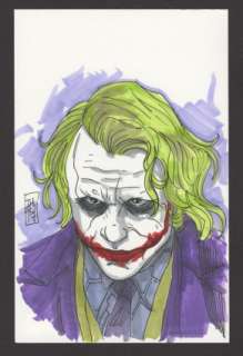 Tom Hodges - JOKER ORIGINAL ILLUSTRATION ART #0 Illustration