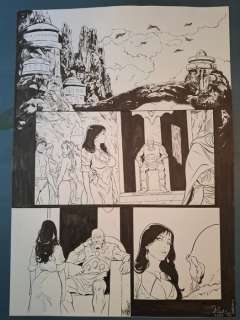 Di Caro, Gabriele - 1 Original page - Fire and Ice-Teegra - 2023 | Catawiki