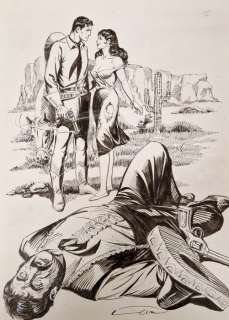 Jeva, Lino - 1 Original drawing - Tex Willer | Catawiki