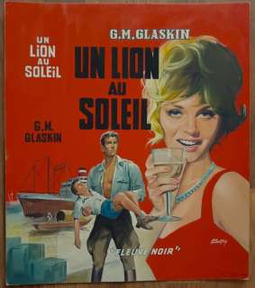 Gourdon, Michel - 1 Original cover - Un Lion au soleil - 1964 | Catawiki