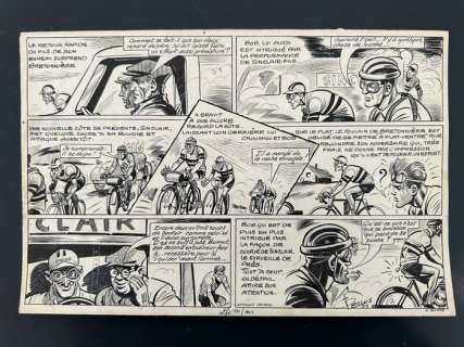 Pellos, René - 1 Original page - Chouchou, le roi de la petite reine - 1952 | Catawiki