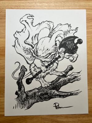 David Petersen | Copy of Brush Pen Bardrick | David Petersen