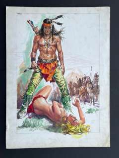 Casaro, Renato - 1 Original drawing - Erotisches Western Kinoplakat | Catawiki