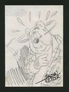 Toonder, Marten - 1 Original preliminary drawing - Bommel en Tom Poes - Heer Bommel verward en tureluurs - (jaren 1970) | Catawiki