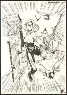Takeshi Miyazawa - SPIDER-GWEN: GHOST SPIDER #10 Splash Page
