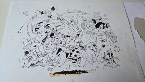 Rueb, Marnix - 1 Original drawing - Haagse Harry | Catawiki