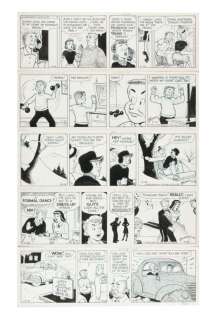 FRECKLES AND HIS FRIENDS ORIGINAL ART FOR 20 DAILY STRIPS BY MERRILL BLOSSER. 