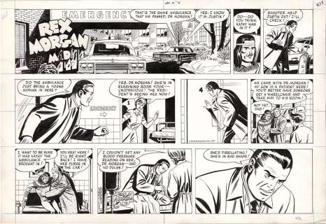 Bradley & Edgington - Rex Morgan M.D. 1/16/72 Sunday