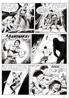 Donatelli, Franco - 2 Original page - Zagor #211 - "il mostro a tre teste" - 1983 | Catawiki