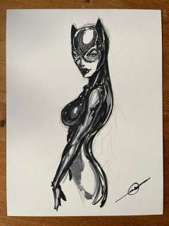 Stjepan Sejic - 1 Original drawing - Catwoman - 2009 | Catawiki