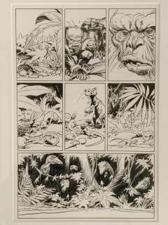 Kubert. Tor. Original Comic Page. | Weiss Auctions