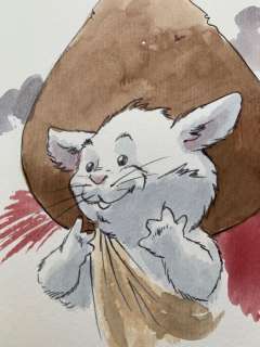 Masbou, Jean-Luc - 1 Original colour drawing - De Cape et de crocs - Eusèbe | Catawiki