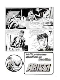 Diso, Roberto - 3 Original page - Mister No #220 - "il mistero dell’Orpheus" - 1993 | Catawiki