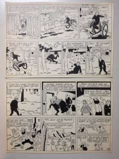 De Moor, Bob - 1 Original page - De Nieuwe avonturen van Tijl Uilenspiegel 4 - De Zwarte ossewagen - 1951 | Catawiki