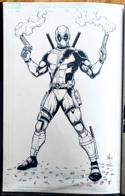 Michael Alphin, Walden Wong | Deadpool YouTube Collab Art | Walden Wong