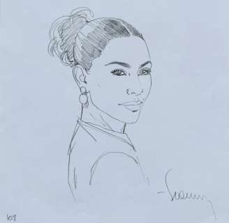 Francq, Philippe - 1 Original drawing - Largo Winch - Héroïne - 2020 | Catawiki