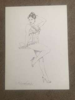 Casotto, Giovanna - 1 Original drawing - Pin Up | Catawiki