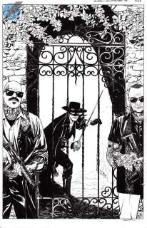 Ryan Sook - Zorro Issue 1 Page Cover