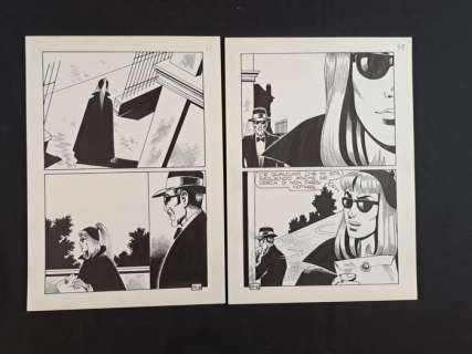 Magnus & Bunker - 2 Original page - Satanik - L’Inviato di Mjorek | Catawiki