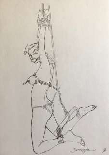 Baldazzini, Roberto - 2 Original page - Bondage Hotel - Pag. 7 - 8 | Catawiki