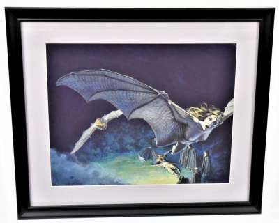 Richard Clifton-Dey Horror Cover Art Painting