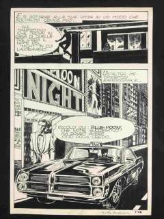 Manara, Milo - 1 Original page - Genius n. 1 - Il Morso della Lupa - 1969 | Catawiki