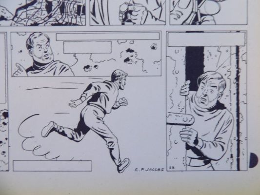 Jacobs, E.P. - 1 Épreuve d’impression - Blake & Mortimer 8 - Le Piège diabolique - 1967 | Catawiki