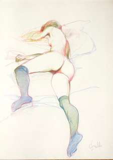 Frollo, Leone - 1 Original drawing - Pin Up | Catawiki