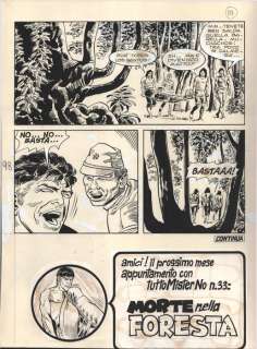 Diso, Roberto - 2 Original page - Mister No #32 - "i cacciatori di teste" - 1978 | Catawiki