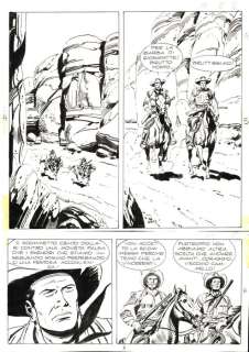 Letteri, Guglielmo - 1 Original page - Tex #406 - "Uomini crudeli" - 1994 | Catawiki