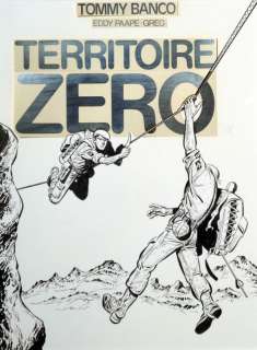 PAAPE Eddy  - Tommy Banco  - Couverture de l’album Territoire Zéro édité au[...] | Vermot et Associés