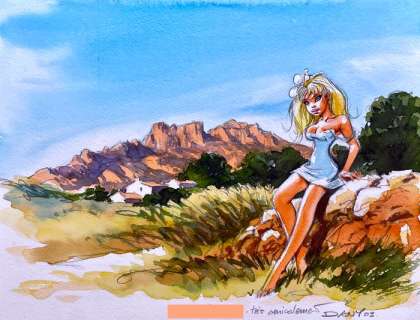 Dany - 1 Original drawing - Olivier Rameau - Colombe - 2003 | Catawiki