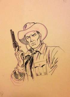 Magnus | sketch for Tex "La valle della paura" | Catawiki