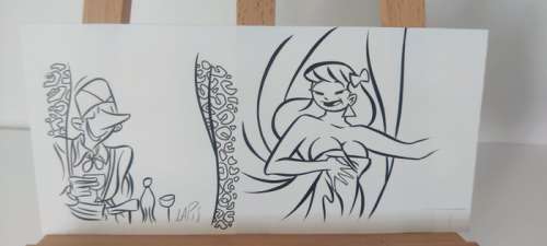 Lapone, Antonio - 1 Original drawing - Lapis | Catawiki