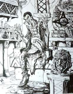 Pontet, Cyril - 1 Original drawing - Chroniques de la Lune Noire - Haazheel Thorn - 2025 | Catawiki