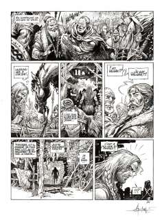 Planche originale 53 de SAGA VALTA 2 par Mohamed AOUAMRI