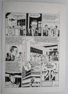 Attanasio, Dino - 1 Original page - O.P.A. sur la Belgique - 1984 | Catawiki