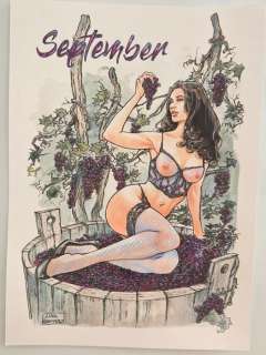 Raimondo, Luca - 1 Original colour drawing - September - 2025 | Catawiki