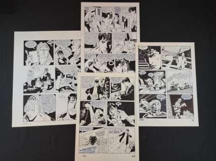 Saudelli, Franco - 4 Original page - Dylan Dog | Catawiki