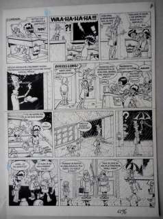 Devos, Jacques | Original page  - Mr. Kweeniewa en Geniale Olivier | Catawiki