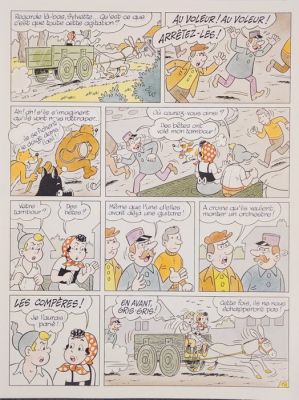 Dubois, Claude - 1 Original page - Sylvain et Sylvette | Catawiki