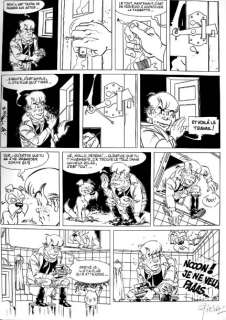 Â« Martin Milan Â». Texte et dessin de GODARD. Encre de Chine noire pour | Tessier Sarrou