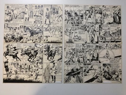 Cazanave, Raymond - 2 Original page - Prince Malgré Lui - 1948 | Catawiki