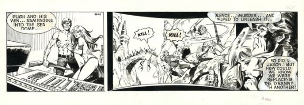 Romero, Enric Badia - 1 Original page - Axa - Strip #461 - 1980 | Catawiki