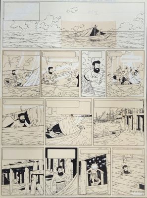 Bob De Moor - 1 Original page - Barelli - Barelli a Nosa Pedina T01 pl31 - 1980 | Catawiki