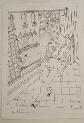 Raimondo, Luca - 1 Original preliminary drawing - Raimondo - Venice - 2025 | Catawiki