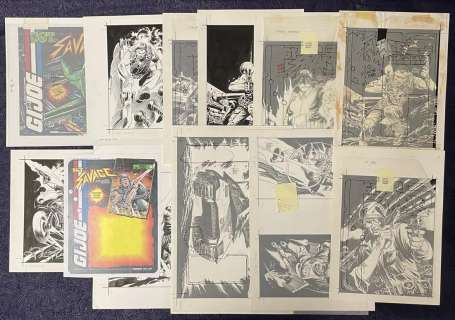 Joe Kubert. Sgt. Savage Original Hasbro Art. | Weiss Auctions